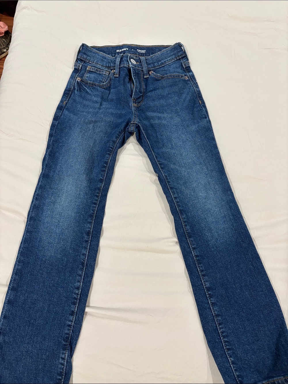 Old Navy Kids Blue Straight-Leg Jeans